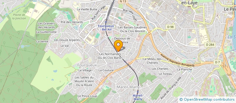 localisation de l'entreprise SCI CAMBRAI 02  SAINT-GERMAIN-EN-LAYE