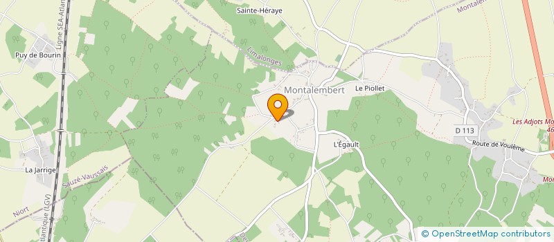 localisation de l'entreprise SCI CAMBRAISIEN  MONTALEMBERT