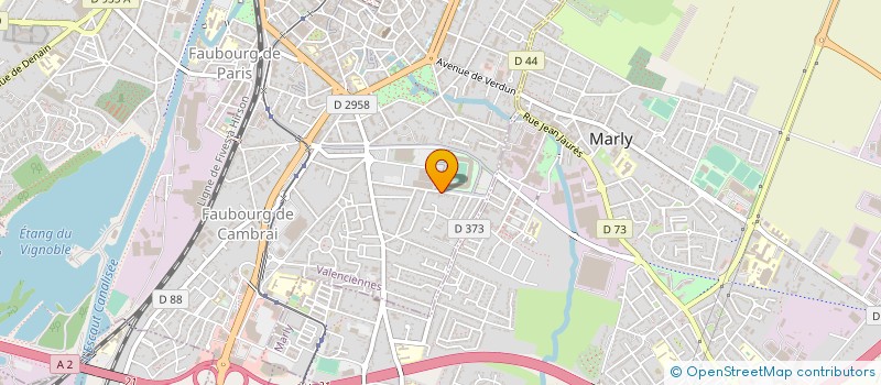 localisation de l'entreprise SCI CAMBRONNE  VALENCIENNES