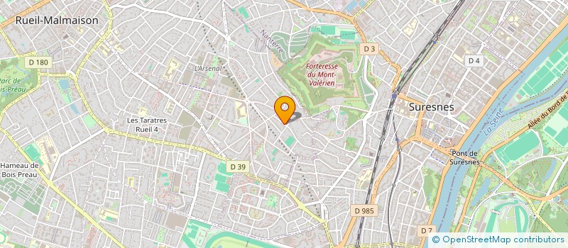 localisation de l'entreprise SCI CAMBRONNE 43 à RUEIL-MALMAISON