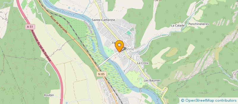 localisation de l'entreprise SCI CAMBUISSON  VOLONNE