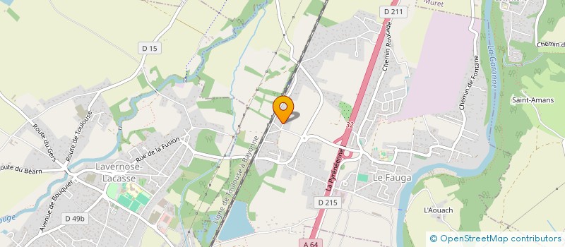 localisation de l'entreprise SCI CAMBUS  LE FAUGA