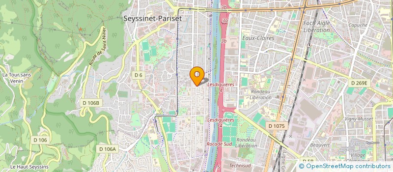 localisation de l'entreprise SCI CAMCOL à SEYSSINS