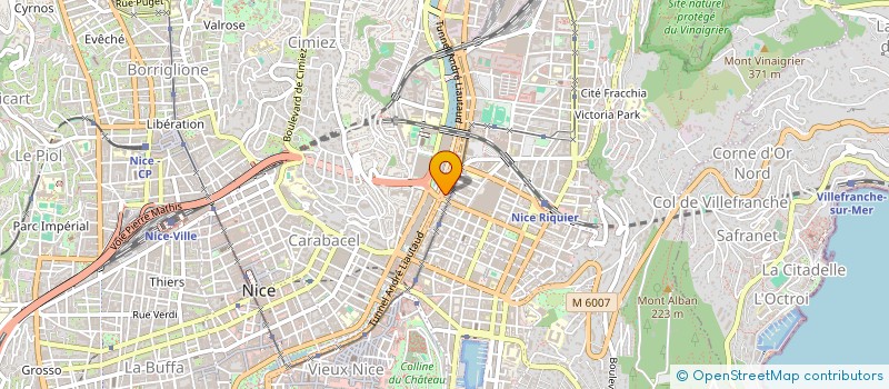 localisation de l'entreprise SCI CAMDEN à NICE