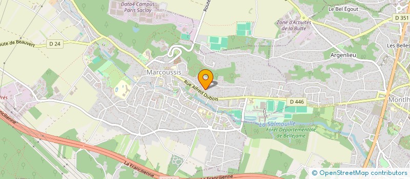 localisation de l'entreprise SCI CAMDP  MARCOUSSIS