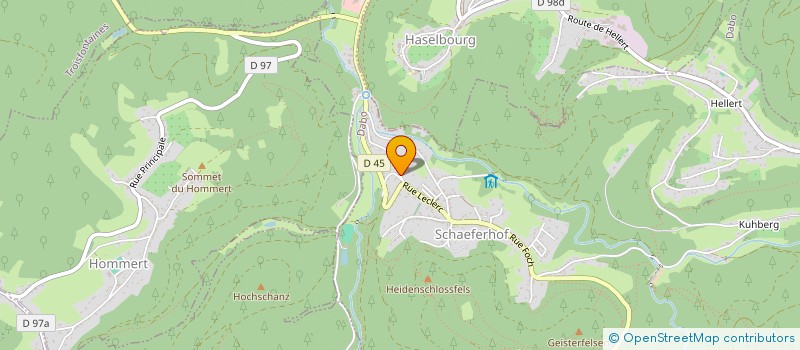 localisation de l'entreprise SCI CAMED  DABO