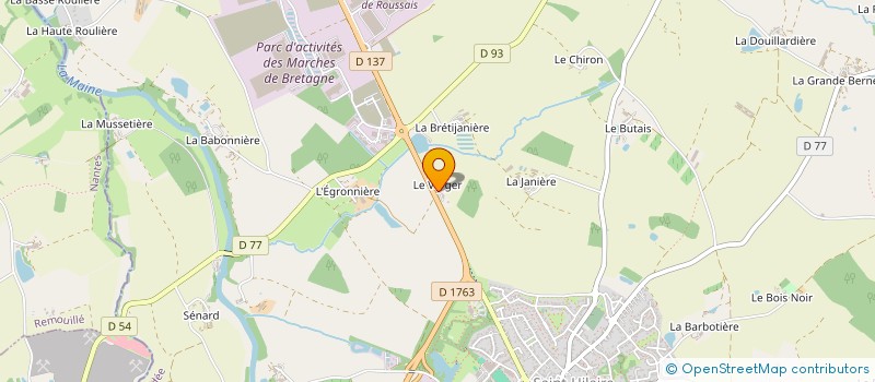 localisation de l'entreprise SCI CAMEDDY à MONTAIGU-VENDEE