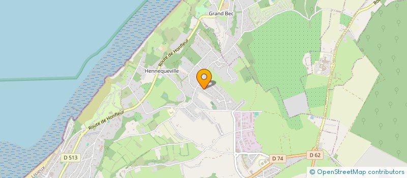 localisation de l'entreprise SCI CAMEF CO à TROUVILLE-SUR-MER