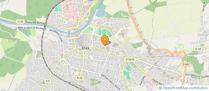 localisation de l'entreprise SCI CAMEL  DAX