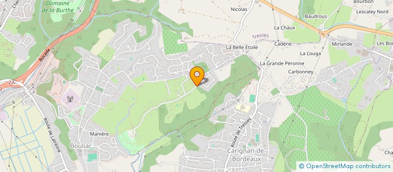 localisation de l'entreprise SCI CAMEL  BOULIAC