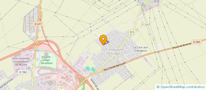 localisation de l'entreprise SCI CAMELEON  MONTIER-EN-L'ISLE