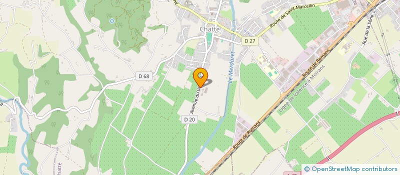 localisation de l'entreprise SCI CAMELI3  CHATTE