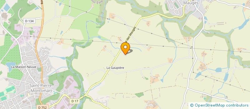 localisation de l'entreprise SCI CAMELIA  MAUGES-SUR-LOIRE