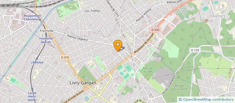 localisation de l'entreprise SCI CAMELIA à LIVRY-GARGAN