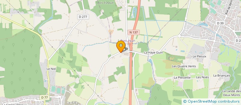 localisation de l'entreprise SCI CAMELIA  LAILLE