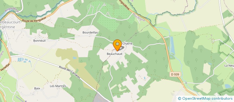 localisation de l'entreprise SCI CAMELIA  SAINTE-CROIX-DE-MAREUIL