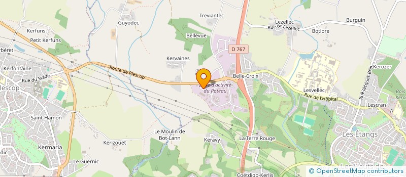 localisation de l'entreprise SCI CAMELIA  SAINT-AVE