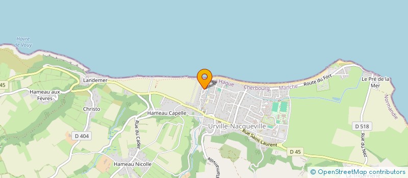 localisation de l'entreprise SCI CAMELIA  LA HAGUE