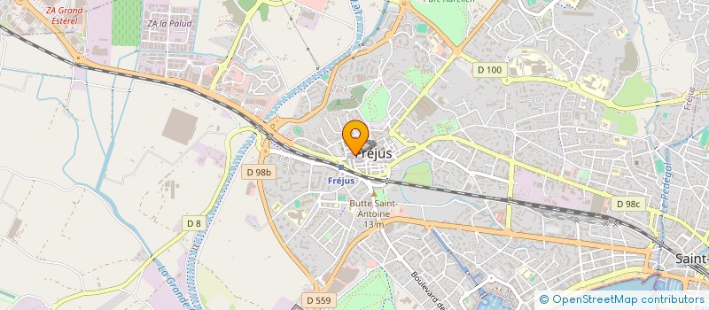 localisation de l'entreprise SCI CAMELIA à FREJUS