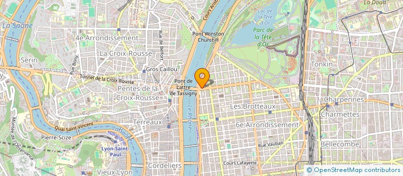 localisation de l'entreprise SCI CAMELIA SCHNEIDER  LYON