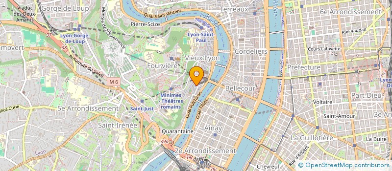 localisation de l'entreprise SCI CAMELINAT  LYON