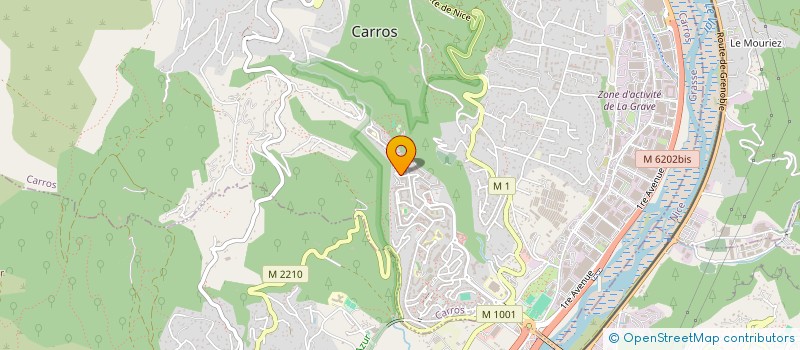 localisation de l'entreprise SCI CAMELLA à CARROS