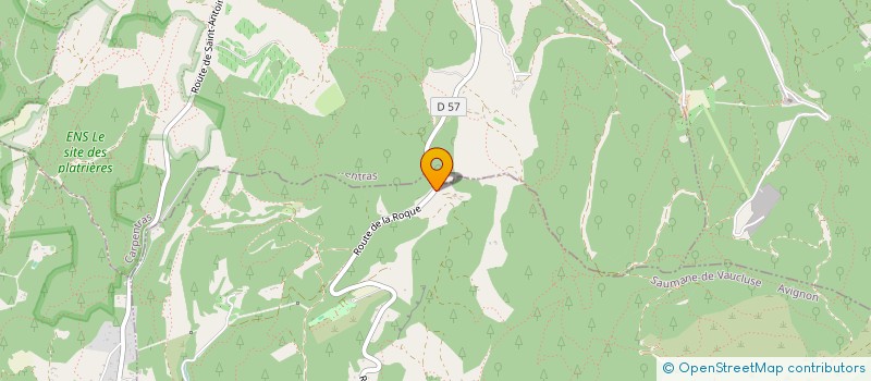 localisation de l'entreprise SCI CAMELLIA  SAUMANE-DE-VAUCLUSE