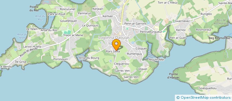 localisation de l'entreprise SCI CAMEN  LOGONNA-DAOULAS