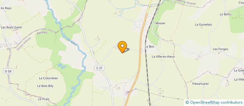 localisation de l'entreprise SCI CAMEUR  MUEL