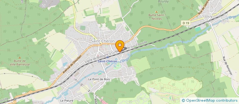 localisation de l'entreprise SCI CAMFLO DM  SAINT-CHERON