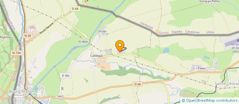 localisation de l'entreprise SCI CAMI  BOURG-MADAME