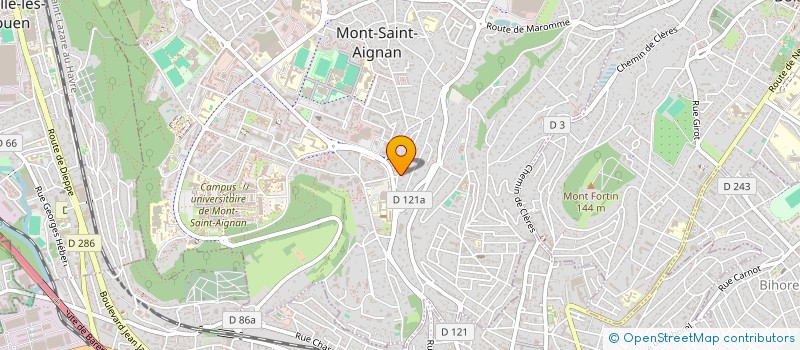 localisation de l'entreprise SCI CAMIFLORE  MONT-SAINT-AIGNAN