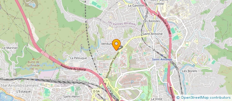 localisation de l'entreprise SCI CAMIL à MARSEILLE