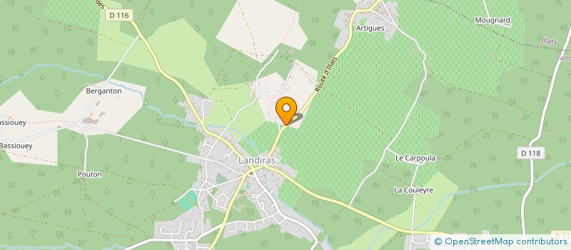 localisation de l'entreprise SCI CAMILA  PARENTIS-EN-BORN