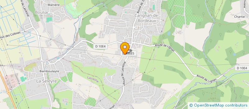 localisation de l'entreprise SCI CAMILI  MONTENDRE