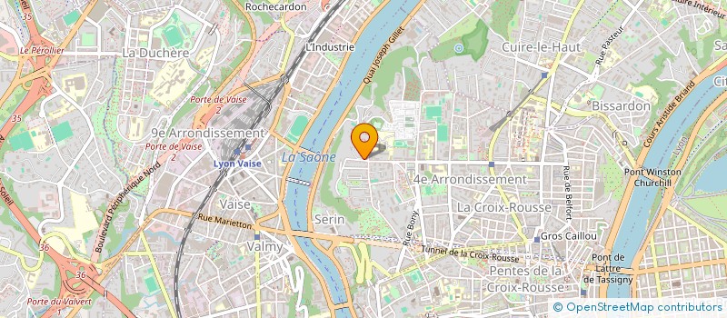 localisation de l'entreprise SCI CAMILIO  LYON