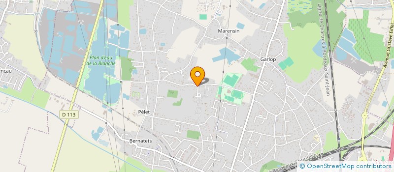 localisation de l'entreprise SCI CAMILLE  AMBARES-ET-LAGRAVE