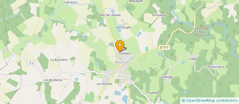 localisation de l'entreprise SCI CAMILLE  VAULRY