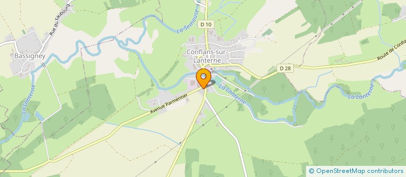 localisation de l'entreprise SCI CAMILLE  CONFLANS-SUR-LANTERNE