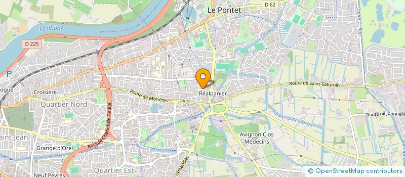 localisation de l'entreprise SCI CAMILLE  LE PONTET