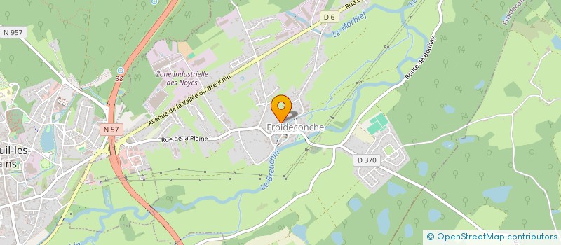 localisation de l'entreprise SCI CAMILLE  FROIDECONCHE