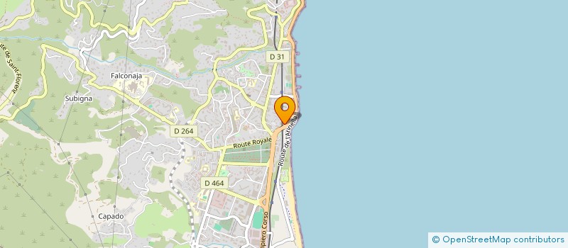 localisation de l'entreprise SCI CAMILLE à BASTIA