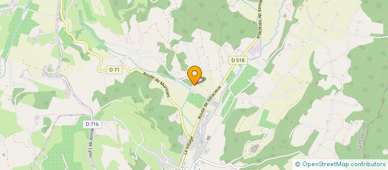 localisation de l'entreprise SCI CAMILLE  SAINT-VERAND