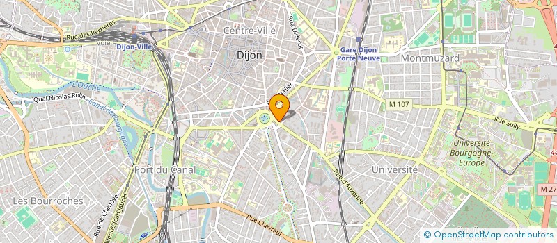 localisation de l'entreprise SCI CAMILLE à DIJON