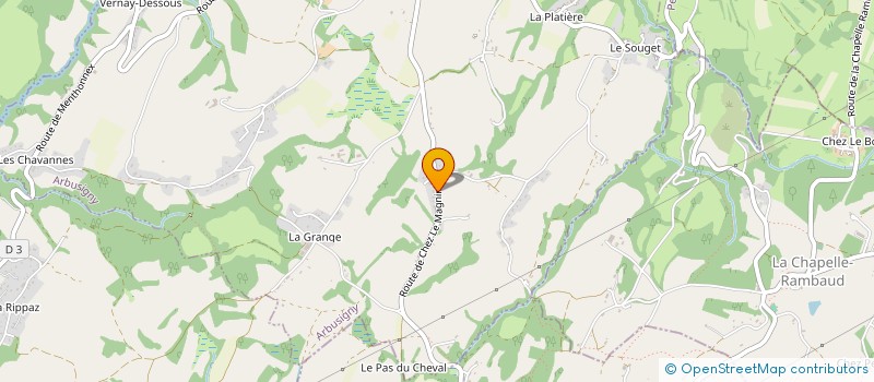 localisation de l'entreprise SCI CAMILLE  ARBUSIGNY