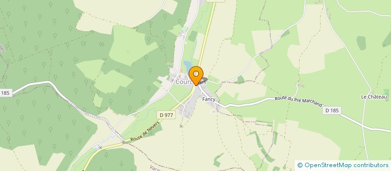 localisation de l'entreprise SCI CAMILLE à COURCELLES