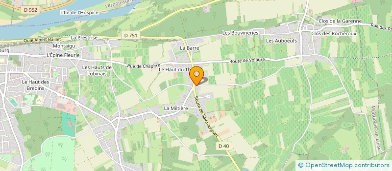 localisation de l'entreprise SCI CAMILLE à MONTLOUIS-SUR-LOIRE