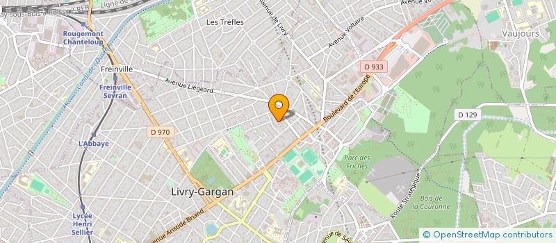 localisation de l'entreprise SCI CAMILLE à LIVRY-GARGAN