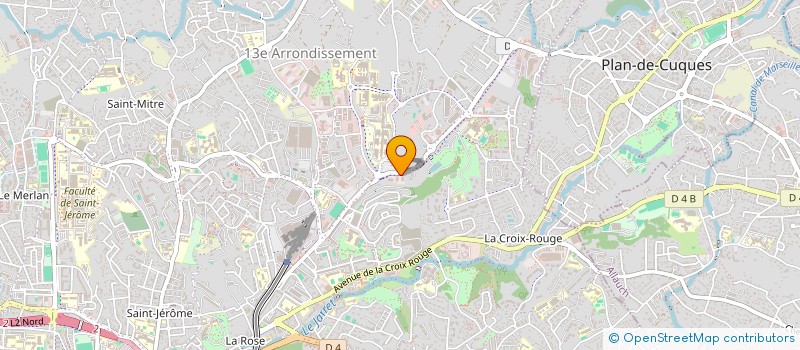 localisation de l'entreprise SCI CAMILLE à MARSEILLE