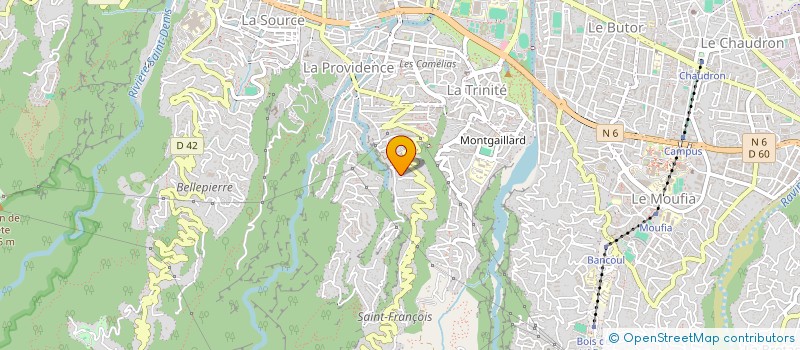 localisation de l'entreprise SCI CAMILLE  SAINT-DENIS